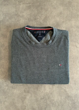 Pull Tommy Hilfiger Homme L Gris Foncé Col Rond Sweat Mode Classique Élégant, marque: Tommy Hilfiger, état: Très bon état, taille: L, 28,00 €, 30,10 € Protection acheteurs incluse