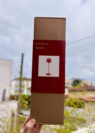 IKEA x STRĂLa Gustaf Westam lampe de table led décorative, métal à pile/rouge, marke: IKEA, zustand: Neu, mit Etikett, 19,90 €, 21,60 € inklusive Vinted-Käuferschutz