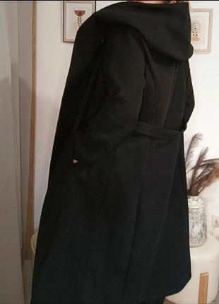 🍂 Pas ViNTeD GO Merci - Manteau Long à Capuche avec Ceinture - 65% de Laine - Made in France - TU 🍂, brand: Boutique Parisienne, condition: Very good, size: M / 38 / 10, €45.00, €47.95 includes Buyer Protection Pro