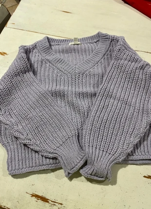 Maglione lilla, brand: H&M, condizioni: Ottime, taglia: S / IT 40 / EU 36, €6.00, €7.00 include la Protezione acquisti