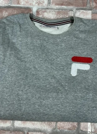 Sweat Crewneck Fila Vintage Gris Old School 90s Y2K, merk: FILA, staat: Heel goed, maat: L, € 13,00, € 14,35 inclusief Kopersbescherming Pro