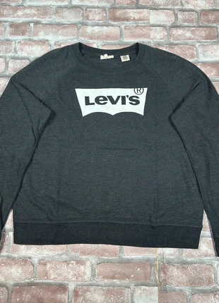Sweat col rond Levis Crewneck Vintage Old School 80s 90s Y2K, merk: Levi's, staat: Heel goed, maat: L / 40 / 12, € 19,00, € 20,65 inclusief Kopersbescherming Pro