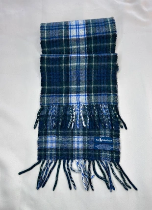 🧣Écharpe Polo Ralph Lauren laine d’agneau – Motif écossais bleu & vert, marque: Ralph Lauren, état: Très bon état, 25,00 €, 26,95 € Protection acheteurs incluse