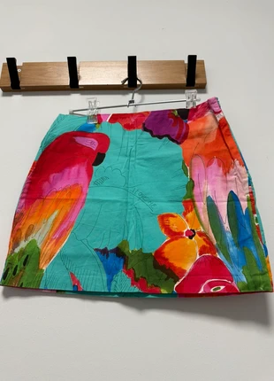 Falda colorida Desigual, marque: Desigual, état: Très bon état, taille: L / 40 / 12, 5,00 €, 5,95 € Protection acheteurs incluse