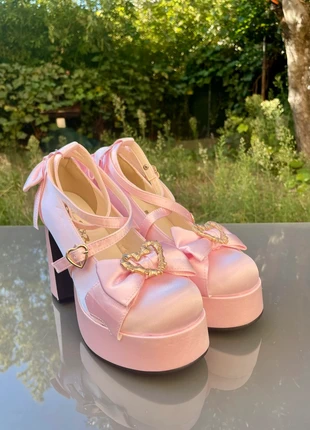 Escarpins à plateforme Lolita rose - T38, marque: Lolita, état: Neuf sans étiquette, taille: 38, 50,00 €, 53,20 € Protection acheteurs incluse