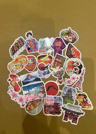 Lot 25 stickers culturel Japon, marque: Stickers, état: Neuf avec étiquette, 2,00 €, 2,80 € Protection acheteurs incluse