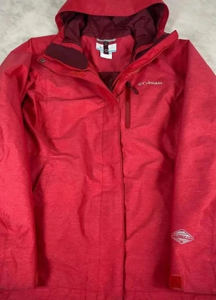 Veste Columbia Interchange rouge – Imperméable respirante, capuche, homme M Code 261N, marca: Columbia, estado: Muito bom, tamanho: M, €33.00, €35.35 inclui Proteção do Comprador Pro
