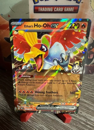 Pokémon kaart - Ethan’s Ho-Oh ex, brand: Pokémon, condizioni: Nuovo senza cartellino, €1.25, €2.01 include la Protezione acquisti
