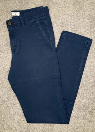 Jack & Jones | Pantalon Marco | Slim fit | Bleu marine | Taille 27/32 | Style chic & moderne, marca: Jack & Jones, estado: Muy bueno, tamaño: W27 | ES 36, 10,00 €, 11,20 € Protección al comprador incluida