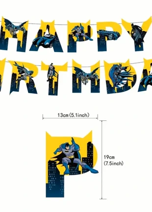 Banderole anniversaire Batman, brand: Batman, condition: New with tags, €2.00, €2.80 includes Buyer Protection