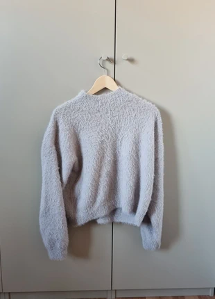 Hellgrauer Pullover in Mohair-Optik, marque: H&M, état: Très bon état, taille: S / 36 / 8, 8,00 €, 9,10 € Protection acheteurs incluse