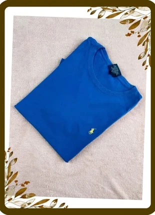Tee shirt Ralph Lauren bleu, marke: Ralph Lauren, zustand: Sehr gut, größe: M, 9,00 €, 10,15 € inklusive Vinted-Käuferschutz