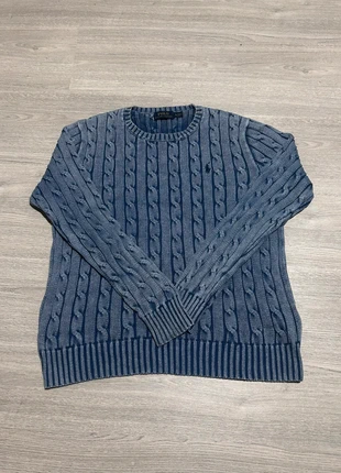 Torsadé Ralph Lauren - Taille XS - Bleu délavé, marque: Ralph Lauren, état: Très bon état, taille: XS, 42,00 €, 44,80 € Protection acheteurs incluse