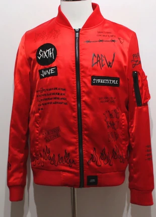 Blouson / Bombers / Sixth June / Taille M, marque: Sixth June, état: Bon état, taille: M, 23,00 €, 24,85 € Protection acheteurs (Pro) incluse