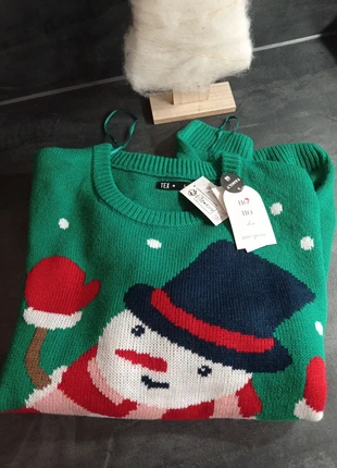 Pull de Noël femme taille L, marque: TEX, état: Neuf avec étiquette, taille: L / 40 / 12, 5,00 €, 5,95 € Protection acheteurs incluse
