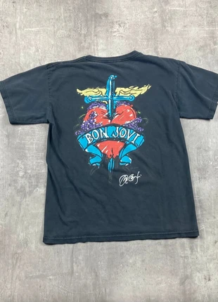 T-shirt Hard Rock Café Bon Jovi Noir taille S femme, brand: Hard Rock Café, condizioni: Buone, taglia: S / IT 40 / EU 36, €9.99, €11.19 include la Protezione acquisti Pro