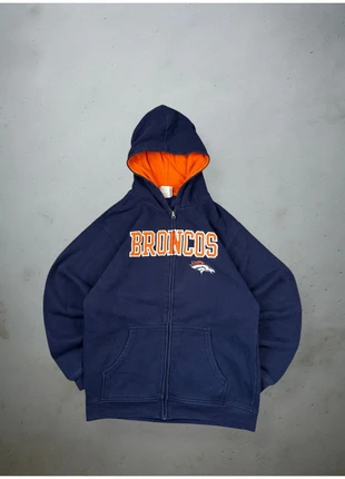 Hoodie Zip Vintage NFL Denver Broncos, marke: NFL, zustand: Sehr gut, größe: S, 15,00 €, 16,45 € beinhaltet Vinted-Käuferschutz Pro