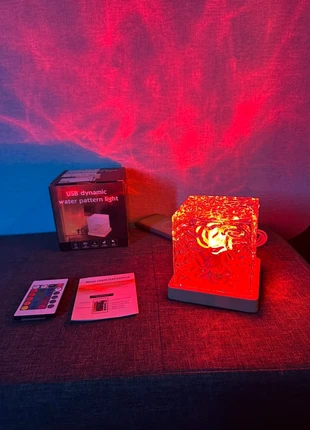 Lampe LED USB effet vague d’eau + télécommande – Ambiance déco Neuf, staat: Nieuw met prijskaartje, € 11,99, € 13,29 inclusief Kopersbescherming