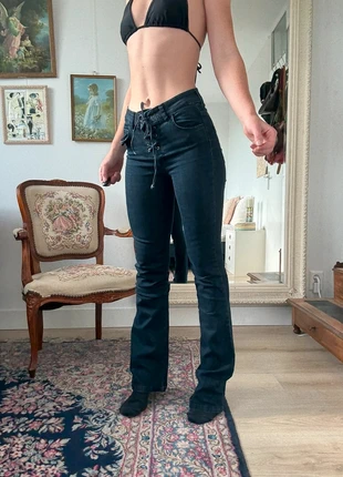 Supertrash Corset Jeans, merk: SuperTrash, staat: Heel goed, maat: S / 36 / 8, € 15,00, € 16,45 inclusief Kopersbescherming Pro