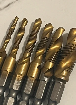 6pcs Premium Drill Tap Combination Bit Set, condition: New, £6.00, £7.00 includes Buyer Protection Pro