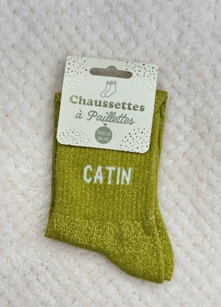 Chaussettes a paillettes Catin vert taille 36-42 femme idee cadeau mode tendance, marke: chaussettes à paillettes, zustand: Sehr gut, größe: Einheitsgröße, 5,00 €, 5,95 € beinhaltet Vinted-Käuferschutz Pro
