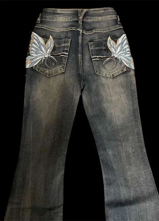 Jeans vintage y2k grunge gothic japan style 2000s a zampa, marque: Japan Style, état: Neuf sans étiquette, taille: S / 36 / 8, 30,00 €, 32,20 € Protection acheteurs incluse
