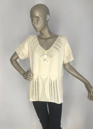 Pull Zarpaline Paris tressé en coton taille 44, marque: Tendance, état: Très bon état, taille: XXL / 44 / 16, 8,00 €, 9,10 € Protection acheteurs (Pro) incluse