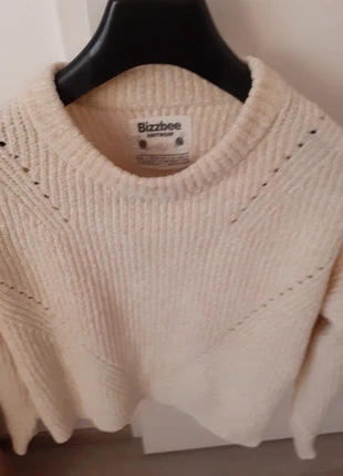 Pull crème, marca: Bizzbee, estado: Muito bom, tamanho: S / 36 / 8, €9.00, €10.15 inclui Proteção do Comprador