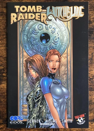 Tomb Raider/Witchblade #1 💥 Black Variant | 1st app Lara Croft in Comics 🔑 | 1997 | Top Cow Comics, condition: Very good, €39.90, €42.60 includes Buyer Protection Pro
