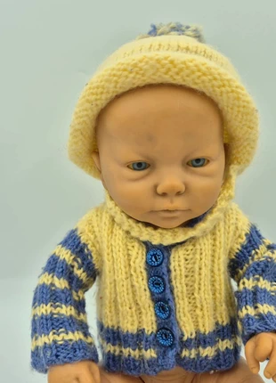 Ensemble veste + chapeau pour poupée, condizioni: Ottime, taglia: Taglia unica, €4.00, €4.90 include la Protezione acquisti