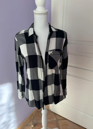 Chemise carreaux Zara Basic, brand: Zara, condition: Very good, size: S / 36 / 8, €5.00, €5.95 includes Buyer Protection