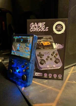 Console portable Gameboy R36S 15000 jeux 64 Go Bleu 🔵, marque: Nintendo, état: Neuf sans étiquette, 40,00 €, 42,70 € Protection acheteurs incluse