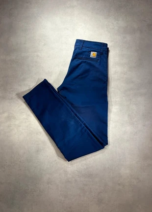 Carhartt Wip Chino Sid Pant bleu T 25/32 🇺🇸 35 🇫🇷 Homme, marca: Carhartt, estado: Muito bom, tamanho: S, €30.00, €32.20 inclui Proteção do Comprador