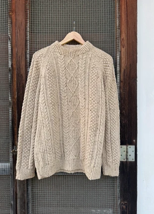 Maglione irlandese, marca: Aran Crafts, estado: Muito bom, tamanho: M / 38 / 10, €64.00, €67.90 inclui Proteção do Comprador