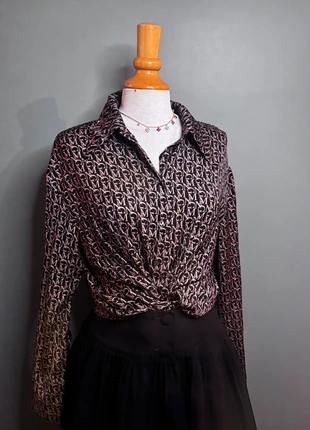 🤎 Chemise Mango à motifs fluide, brand: Mango, condition: Very good, size: M / 38 / 10, €5.00, €5.95 includes Buyer Protection