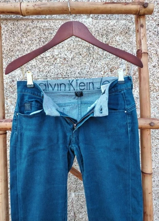 Calças de Ganga Femininas Calvin Klein, Jean Femme, Pantalón Vaquero Mujer, Jeans Donna, marca: Calvin Klein, estado: Muito bom, tamanho: S / 36 / 8, €25.50, €27.48 inclui Proteção do Comprador