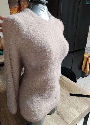 Maglione, pullover, invernale, teddy, Bershka, donna, come nuovo, rosa, taglia 42 M, marke: Bershka, zustand: Neu, größe: M / 38 / 10, 8,00 €, 9,10 € inklusive Vinted-Käuferschutz