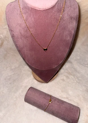 Ensemble collier + bracelet, marque: bijouxdemaeva, état: Neuf avec étiquette, 10,00 €, 11,20 € Protection acheteurs incluse