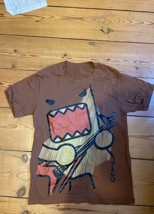 T shirt marron à motif Y2K grunge skater vintage, brand: je_sais_pas, condition: Very good, size: S, €12.50, €13.83 includes Buyer Protection