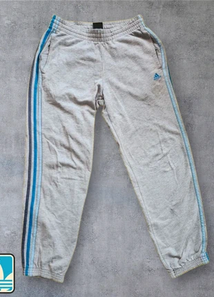 Pantalon de survêtement adidas gris chiné bleu taille S, marque: adidas, état: Très bon état, taille: S, 25,00 €, 26,95 € Protection acheteurs incluse