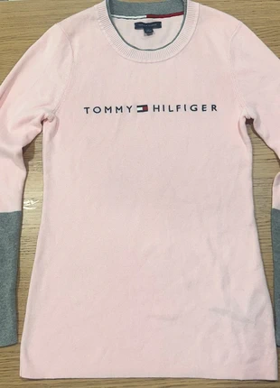 Preppy Chic |Tommy Hilfiger Original | Jersey Rosa Pastel y Gris | Diseño Colorblock, marque: Tommy Hilfiger, état: Neuf sans étiquette, taille: S / 36 / 8, 20,99 €, 22,74 € Protection acheteurs incluse