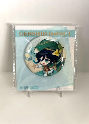 Venti badge série Teyvat Exhibitions Genshin Impact miHoYo, brand: miHoYo, condition: New without tags, €5.90, €6.90 includes Buyer Protection Pro