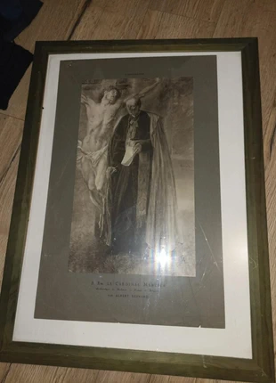 Peinture Le Cardinal Mercier, Archevêque de Malines - Primat de Belgique par Albert besnard, brand: sans, condition: Very good, €20.00, €21.70 includes Buyer Protection Pro