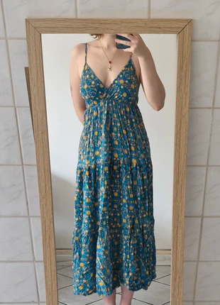 Robe longue d'été, marque: Unique, état: Très bon état, taille: Taille unique, 5,00 €, 5,95 € Protection acheteurs incluse