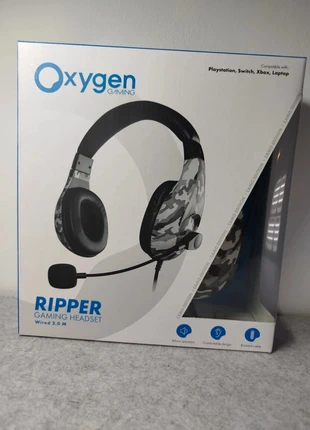 🎧 Casque Gaming Oxygen Ripper By Nintendo – Filaire 3.5mm 🎮, état: Neuf avec étiquette, 20,00 €, 21,70 € Protection acheteurs incluse