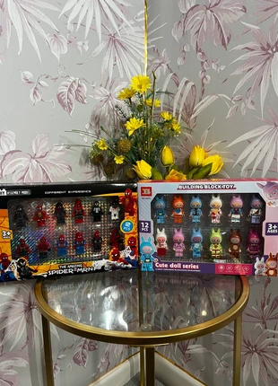 12 pcs Labubu + 12PCS Spiderman Mini Figures Lego Style Building Blocks Accessories, brand: Labubu + Spider-Man, condition: New with tags, size: One size, £17.48, £19.18 includes Buyer Protection Pro