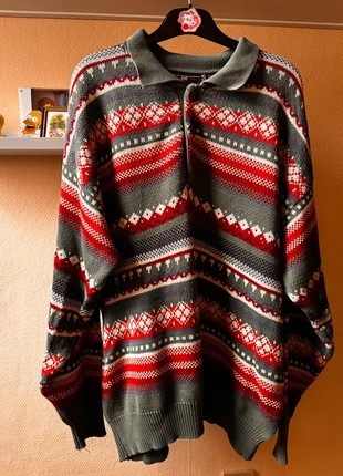 Vintage Cozy Knitted Wool Sweater Autumn Cabin Cottage Winter Warm Retro Christmas Grandpa, marque: Vintage, état: Bon état, taille: L, 15,00 €, 16,45 € Protection acheteurs incluse