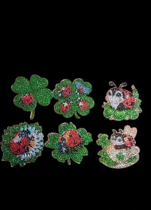 Magnet coccinelle en peinture diamant, brand: Diamant, condition: New without tags, €3.50, €4.38 includes Buyer Protection Pro
