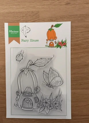 Marianne design Fairy House, merk: Marianne Design, staat: Nieuw met prijskaartje, € 2,00, € 2,80 inclusief Kopersbescherming