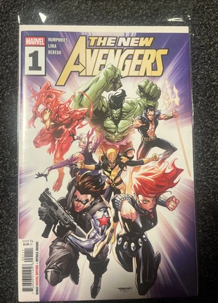 The New Avengers #1 - 2025, staat: Nieuw met prijskaartje, € 4,00, € 4,90 inclusief Kopersbescherming